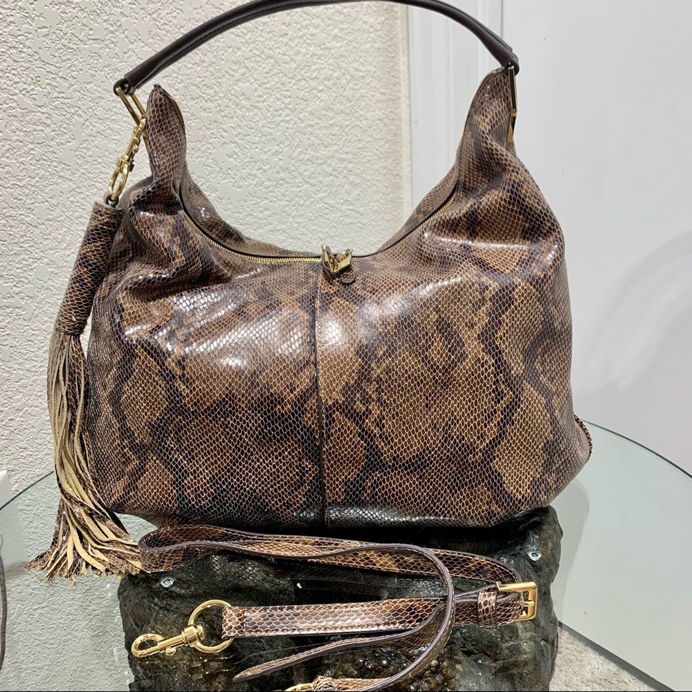 GILLI Leather Handbag